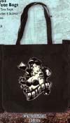Show product details for Poison large tote bag by Lucky 13