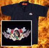  Faith & Doubt Short Sleeve Workshirt by Lucky 13 - SALE sz L only