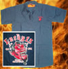 Grease Gas And Glory Short Sleeve Workshirt by Lucky 13
