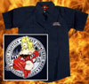 Show product details for Hell-N Short Sleeve Workshirt by Lucky 13 - SALE