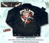 Show product details for Death Or Glory on front, Rest In Peace on back Lined Chino Jacket by Lucky 13 - SALE