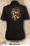 Show product details for Blue Sparrow Girls Diner Shirt by Lucky 13 - SALE