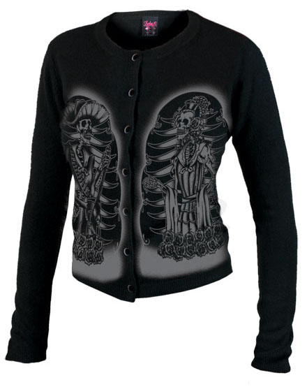 Dead Couple Cardigan by Lucky 13