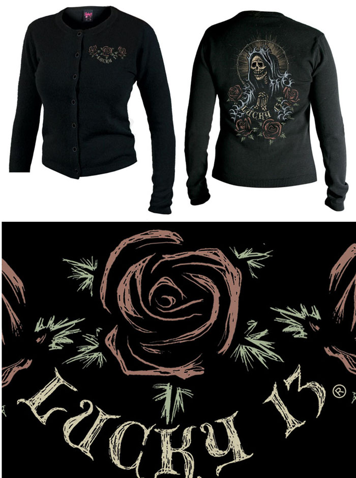 Santa Maria Cardigan by Lucky 13 - SALE