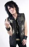 Show product details for Bleached Out Leopard Print Studded Zip Front Vest by Lip Service