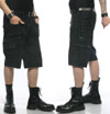 Show product details for Blackout Plaid Shadow Shorts by Lip Service - SALE