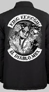 King Kerosin Embroidered Coach Jacket by Timeless Clothing- El Diablo