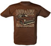 Show product details for King Kerosin Loud & Low on a brown shirt by Timeless Clothing