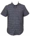 Show product details for Jovi Short Sleeve Button Up in Sloane Blue by Ben Sherman