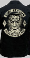 King Kerosin Guys Button Up Work Shirt by Timeless Clothing- Frankie
