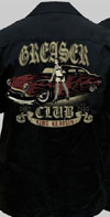 King Kerosin Guys Button Up Work Shirt by Timeless Clothing- Greaser Club