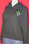 Show product details for Monster girls zip up hooded sweatshirt by Paper Doll