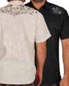 Show product details for SALE - Born To Lose On A Short Sleeve Snap Button Up Western Shirt by Steady 