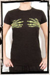Show product details for A Claw Full girls shirt by Steady
