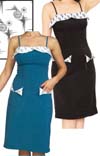 Astro Wiggle Dress by Steady - in black or teal - SALE