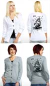 Show product details for Natical Ship Cardigan by Sailor Jerry