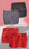 Show product details for Rebel Mini Skirt by Switchblade Stiletto - SALE