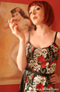 Show product details for Skull & Roses Dress By Paper Doll