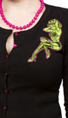 Zombie Pinup Cardigan by Sourpuss 