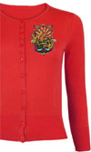Red Homeward Bound Cardigan by Viva Dulce Marina - SALE