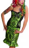 Cami Top by Paper Doll- Franky Wallpaper in green Print - SALE