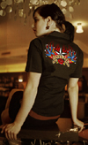 Show product details for King Kerosin Girls Button Up Work Shirt by Timeless Clothing- Homeward