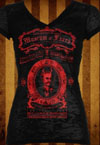 Museum of Fears Girls V Neck t-shirt by Se7en Deadly