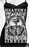Heaven's Sinner Black Cami Tank Top by Se7en Deadly