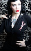 Cuts You Up Cardigan by Se7en Deadly