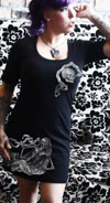 Dementor Girls T-shirt Dress by Se7en Deadly