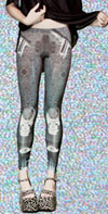 Conspiracy Theory Print Leggings by Lip Service
