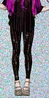 Raining Crosses Print Leggings by Lip Service
