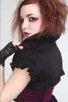 Show product details for Girls Cropped Jacket by Lip Service