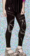 Pentagram Leggings by Lip Service