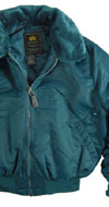 B-15 Flight Jacket by Alpha Industries- Navy