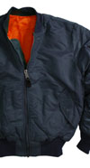 MA-1 Flight Jacket by Alpha Industries- Replica Blue