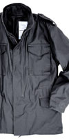 M-65 Field Coat by Alpha Industries- Black
