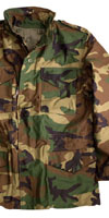 M-65 Field Coat by Alpha Industries- Woodland Camo