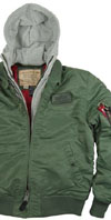 MA-1 D-TEC Flight Jacket by Alpha Industries- Sage Green