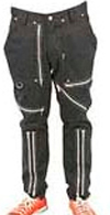 Upstart Zip Pants by Dogpile- BLACK