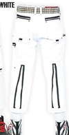 Flood Zipper Pants by Dogpile- WHITE