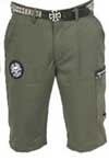 Skate Punx Shorts by Dogpile- Army Green