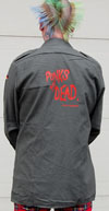 Army Shirt With Back Print by Tiger of London- Punk's Not Dead