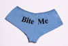 Bite Me Blue Undies by Lolly