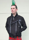 Zip Jacket by Tiger Of London- BLACK