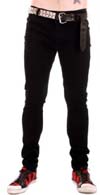 Black Stretch Jean by Tiger Of London