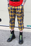 3/4 Pants (Long Short) by Tiger Of London- YELLOW PLAID (Wool Blend) 