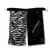 Black/Zebra Split Bum Flap by Tiger Of London - SALE