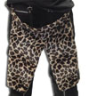 Fuzzy Leopard Split Bum Flap by Tiger Of London 