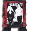 Red Plaid Bum Flap With Sid & Nancy Print by Tiger Of London